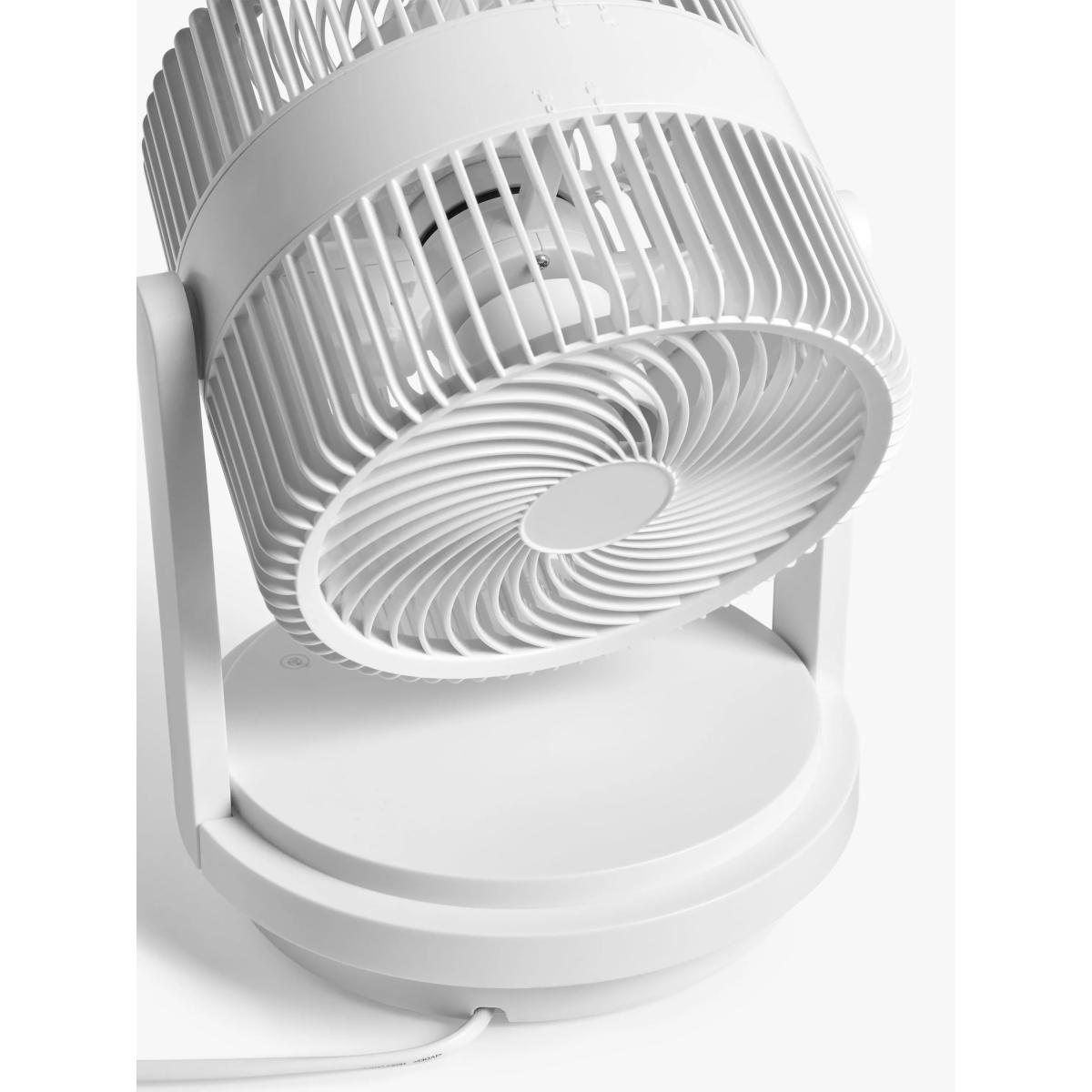 John Lewis Circulator Desk Fan, White – image 4