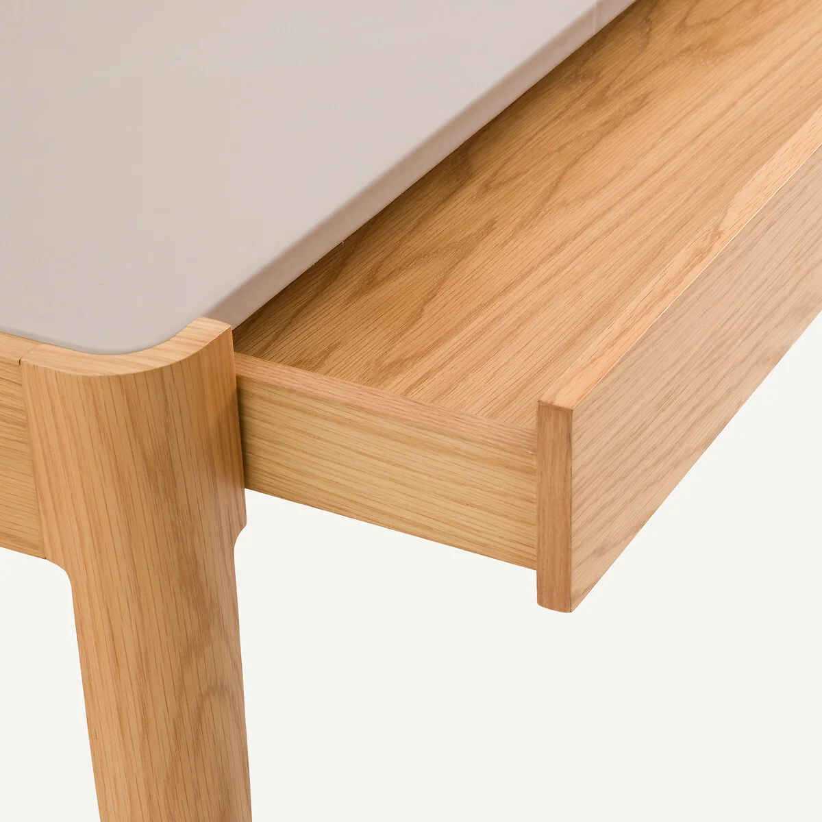 Junius Desk in Oak Veneer and Leather Designed By Emmanuel Gallina – image 5