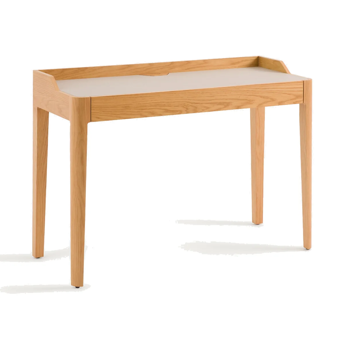 Junius Desk in Oak Veneer and Leather Designed By Emmanuel Gallina – image 1