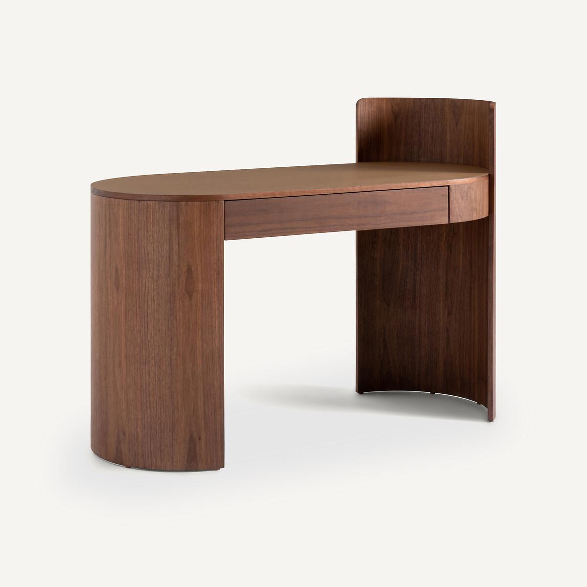 Abbas Walnut Leather Desk – image 2