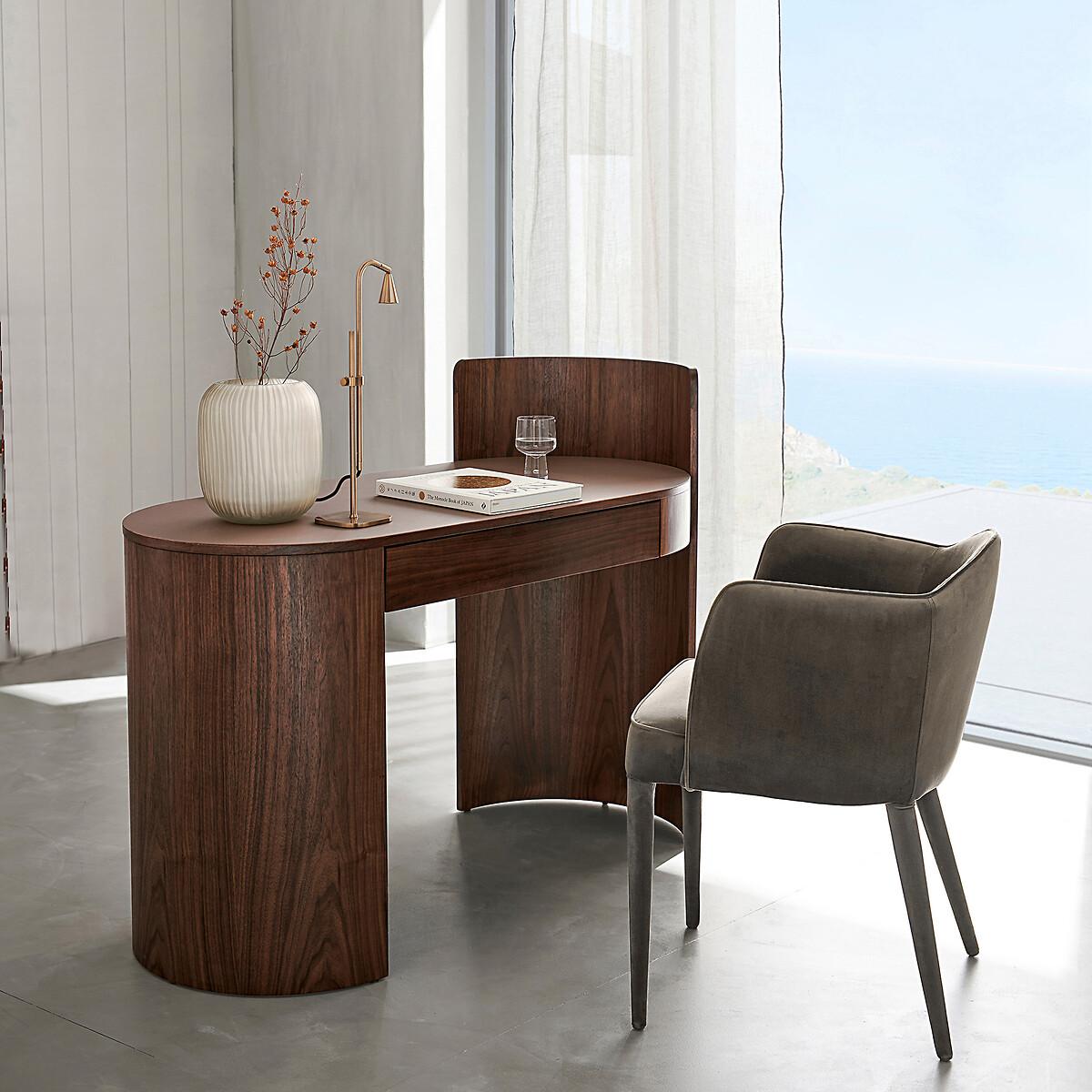Abbas Walnut Leather Desk – image 12
