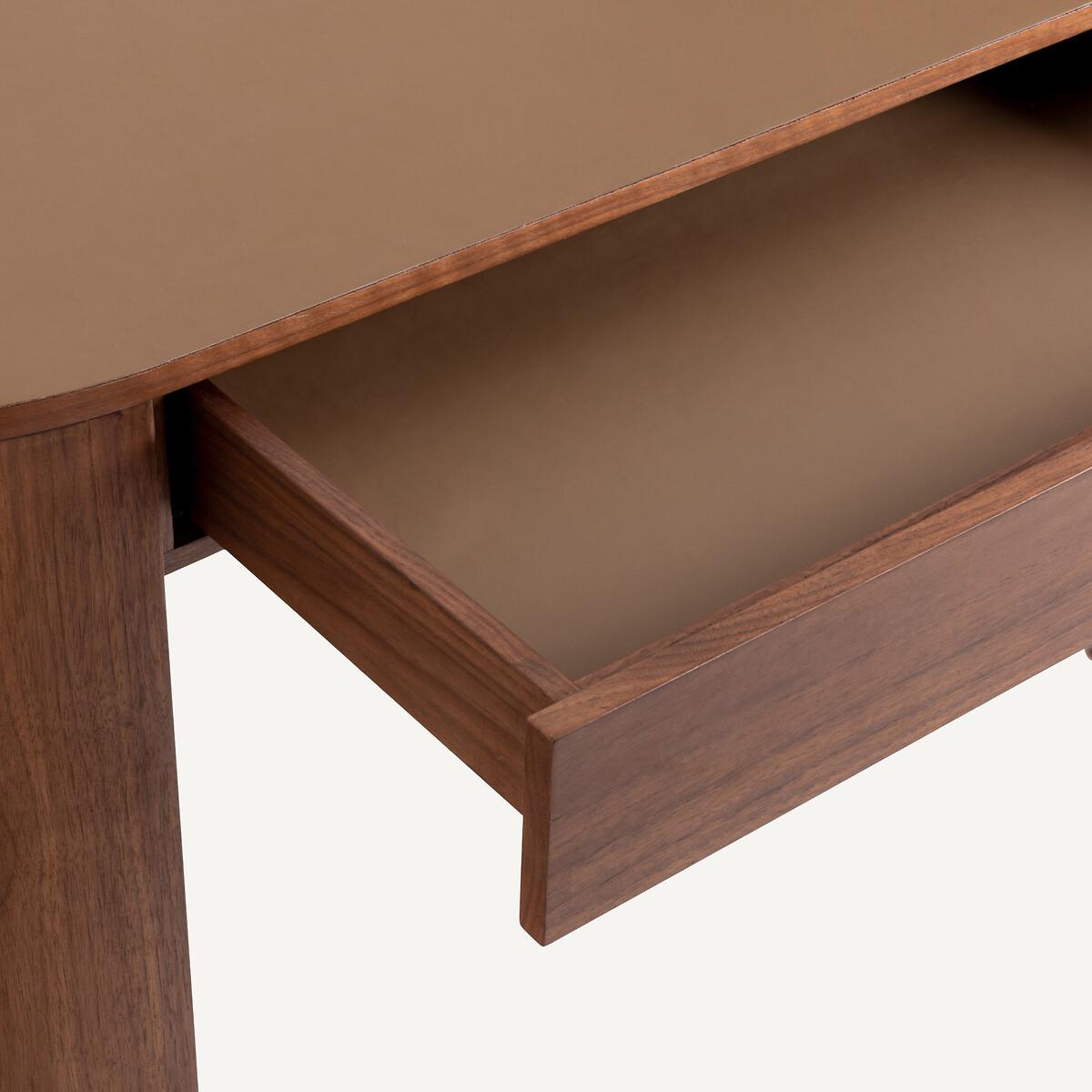 Abbas Walnut Leather Desk – image 8