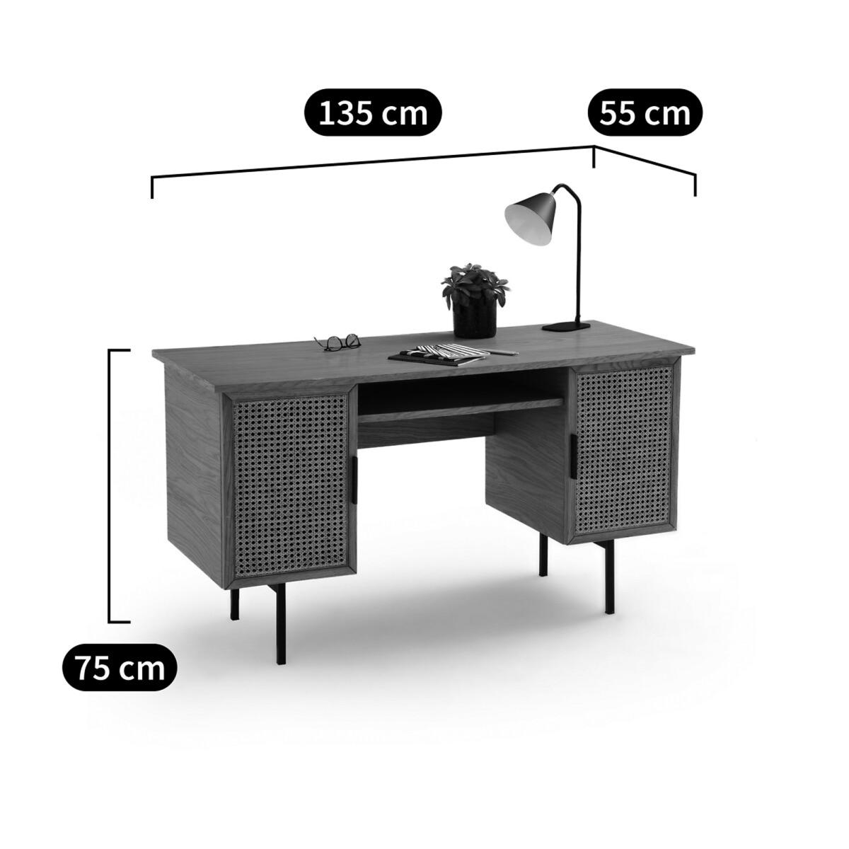 WASKA Double Cabinet Desk – image 6