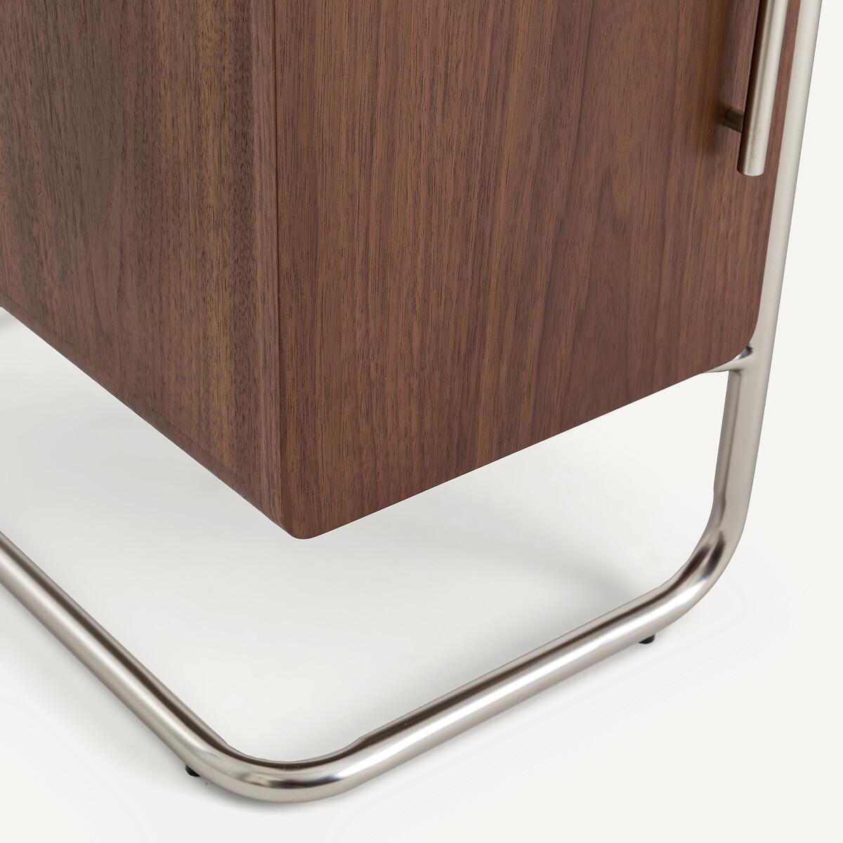 Emlyn Walnut & Metal Frame Desk – image 6