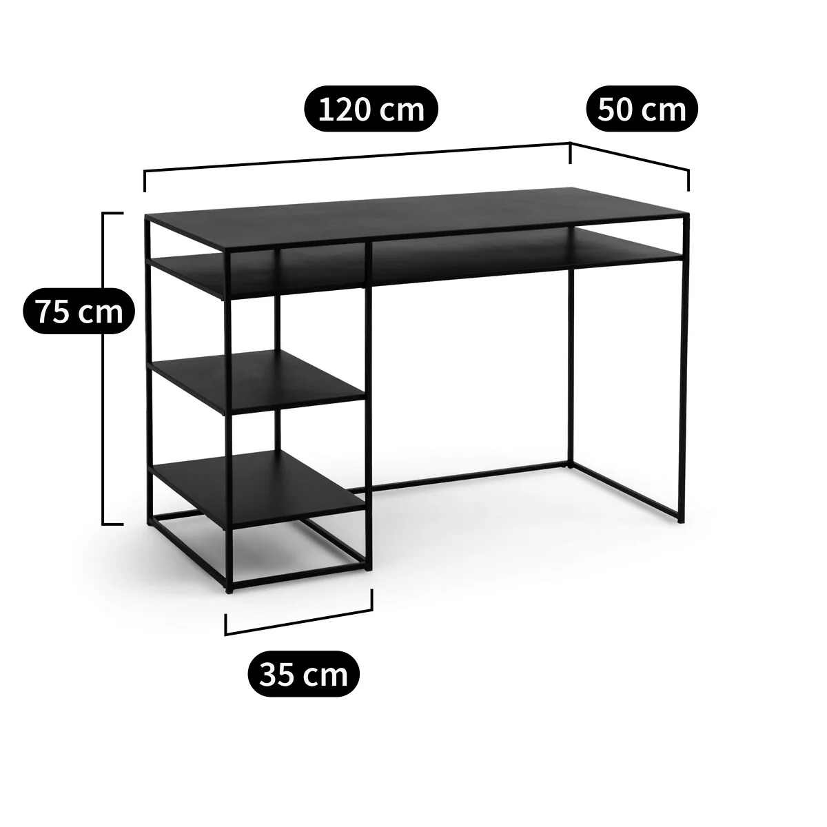 Miva Steel Desk – image 6