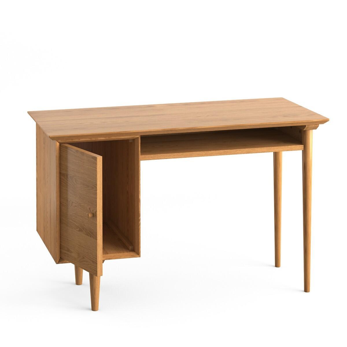 Quilda Vintage-Style Desk with 1 Cupboard – image 4