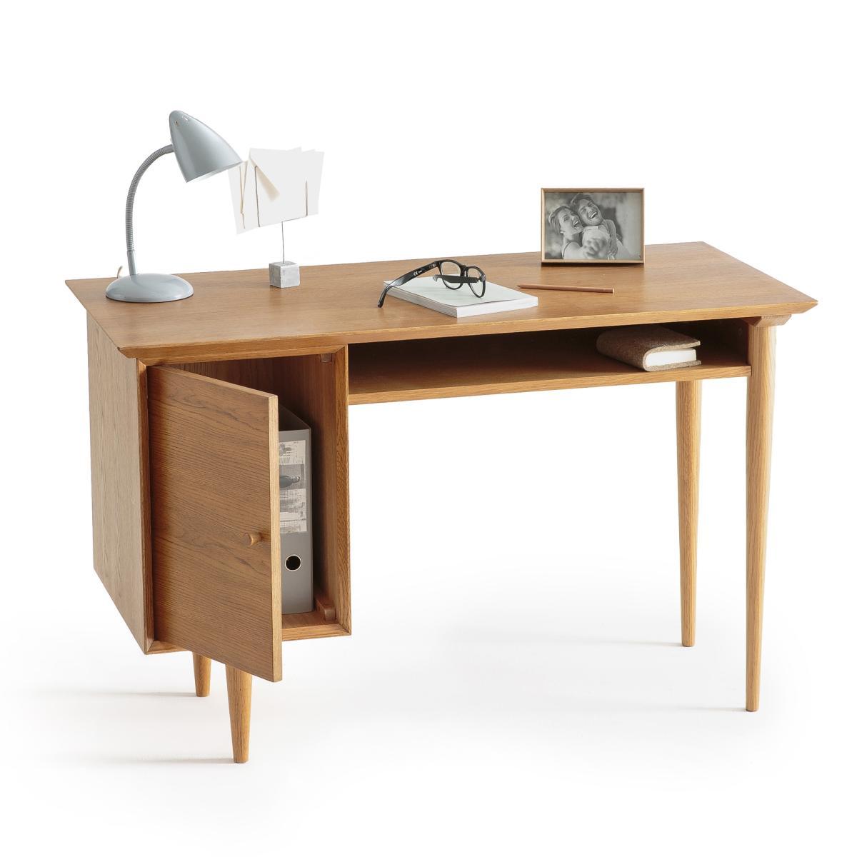 Quilda Vintage-Style Desk with 1 Cupboard – image 5