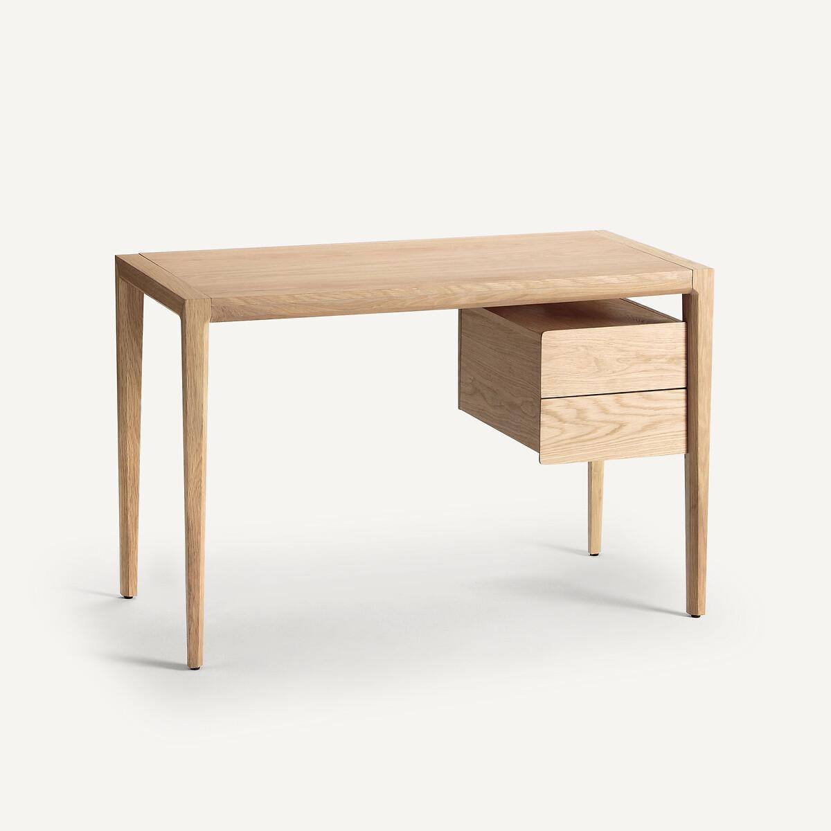 Nizou Oak Veneered Desk, by E. Gallina – image 2