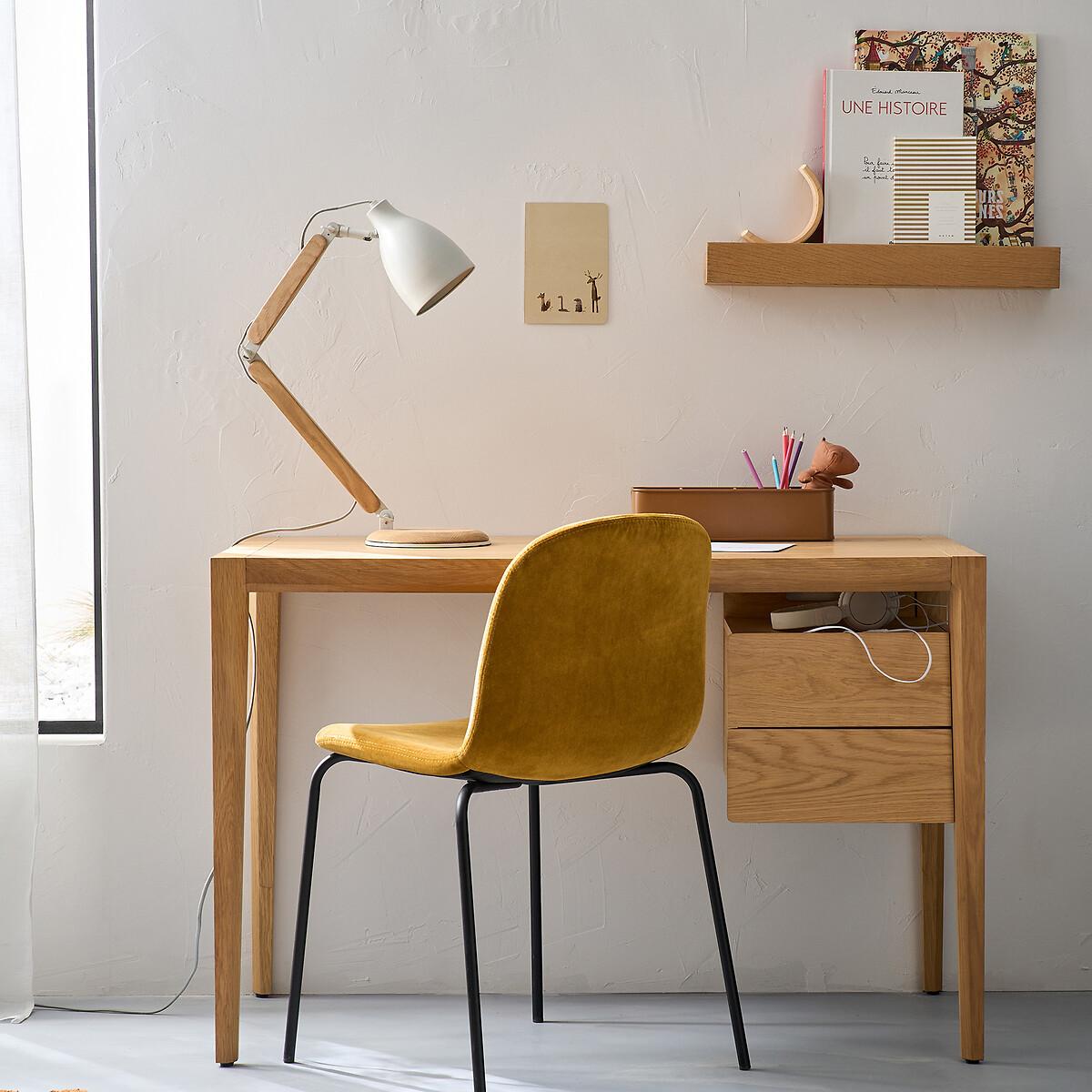Nizou Oak Veneered Desk, by E. Gallina – image 10