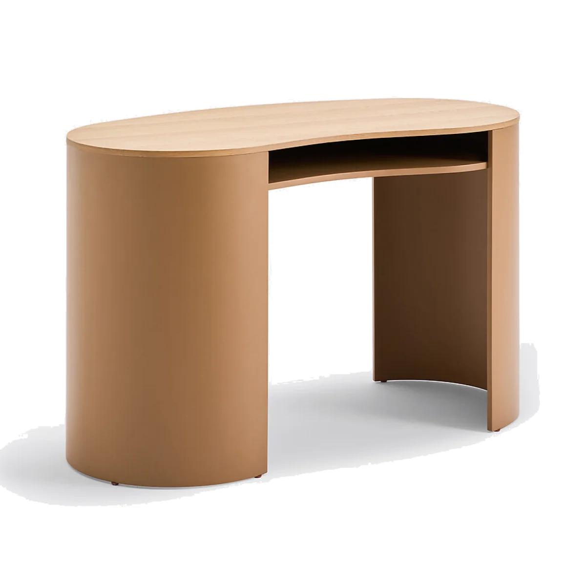 Ozia Oak Veneer Desk – image 1