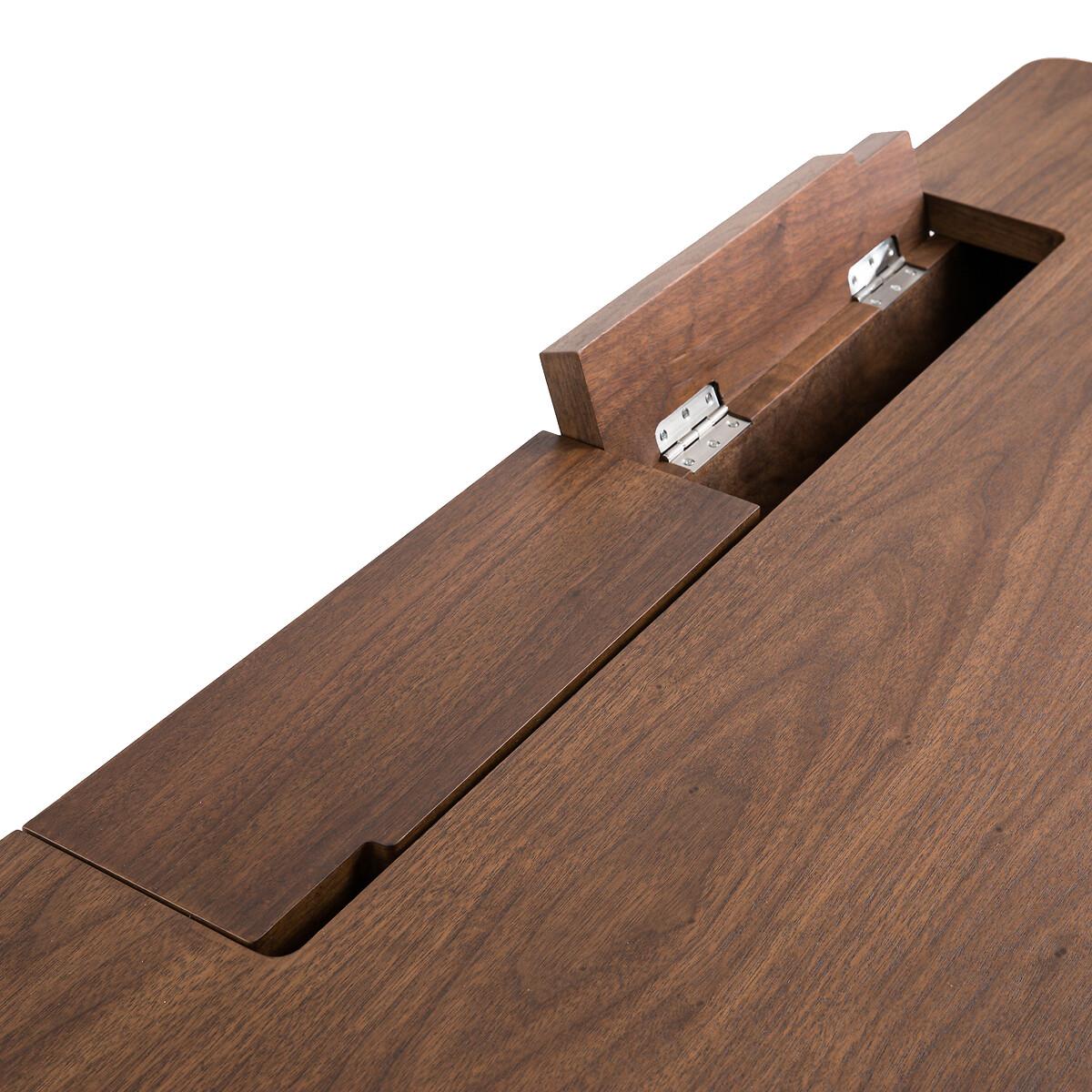 Jackson Walnut & Satin Nickel Desk – image 7