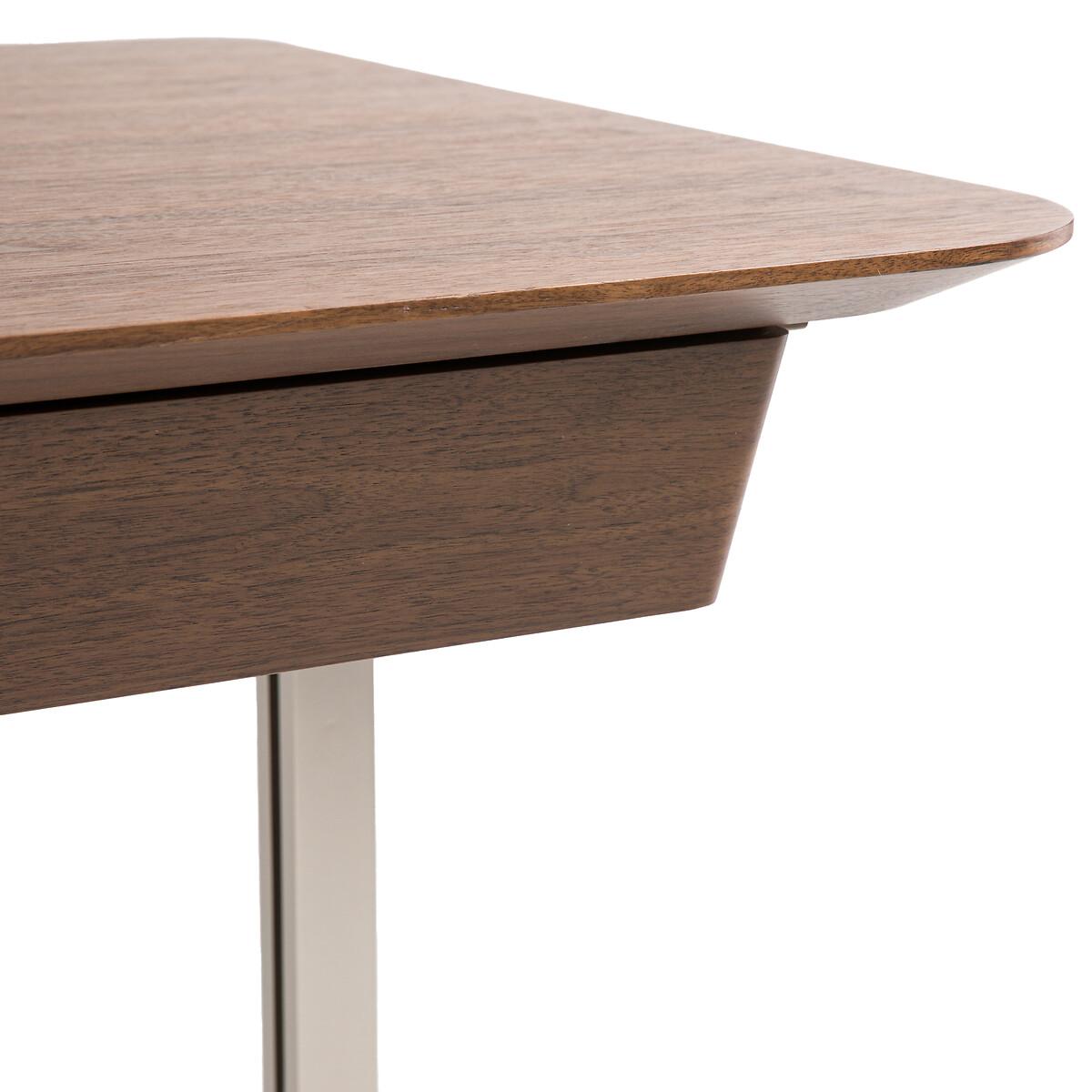 Jackson Walnut & Satin Nickel Desk – image 8