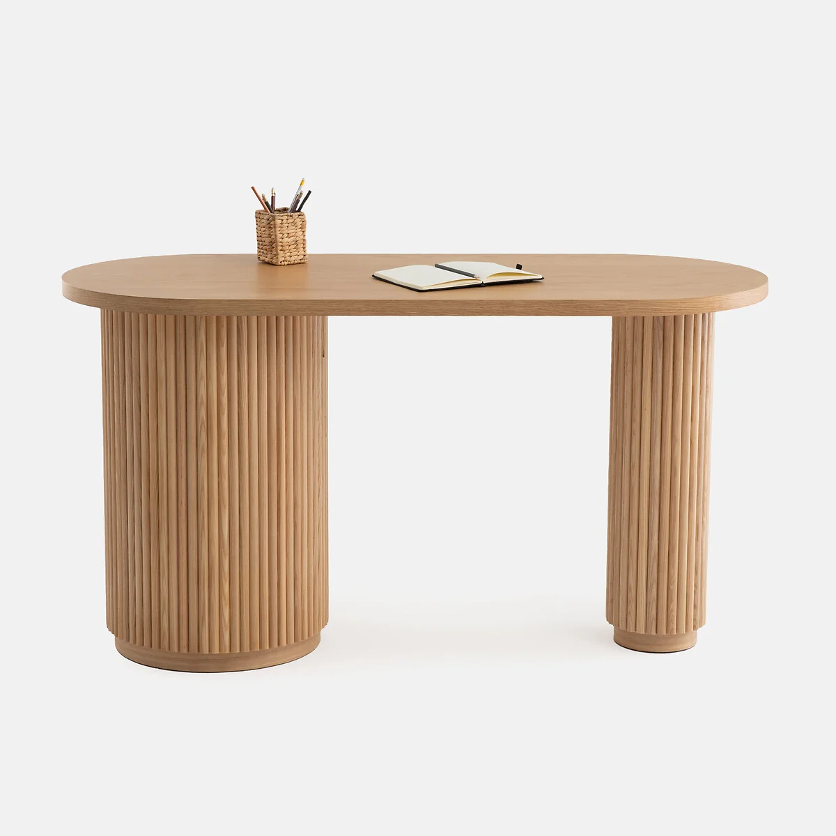 Genna Organically Shaped Desk with 1 Door – image 6