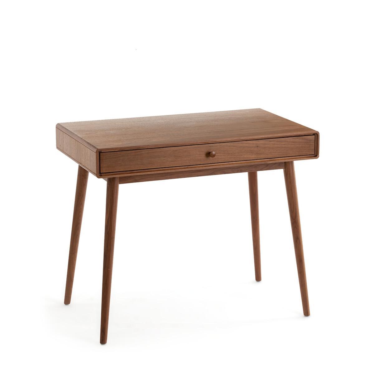 Miji Walnut Desk with Drawer – image 2