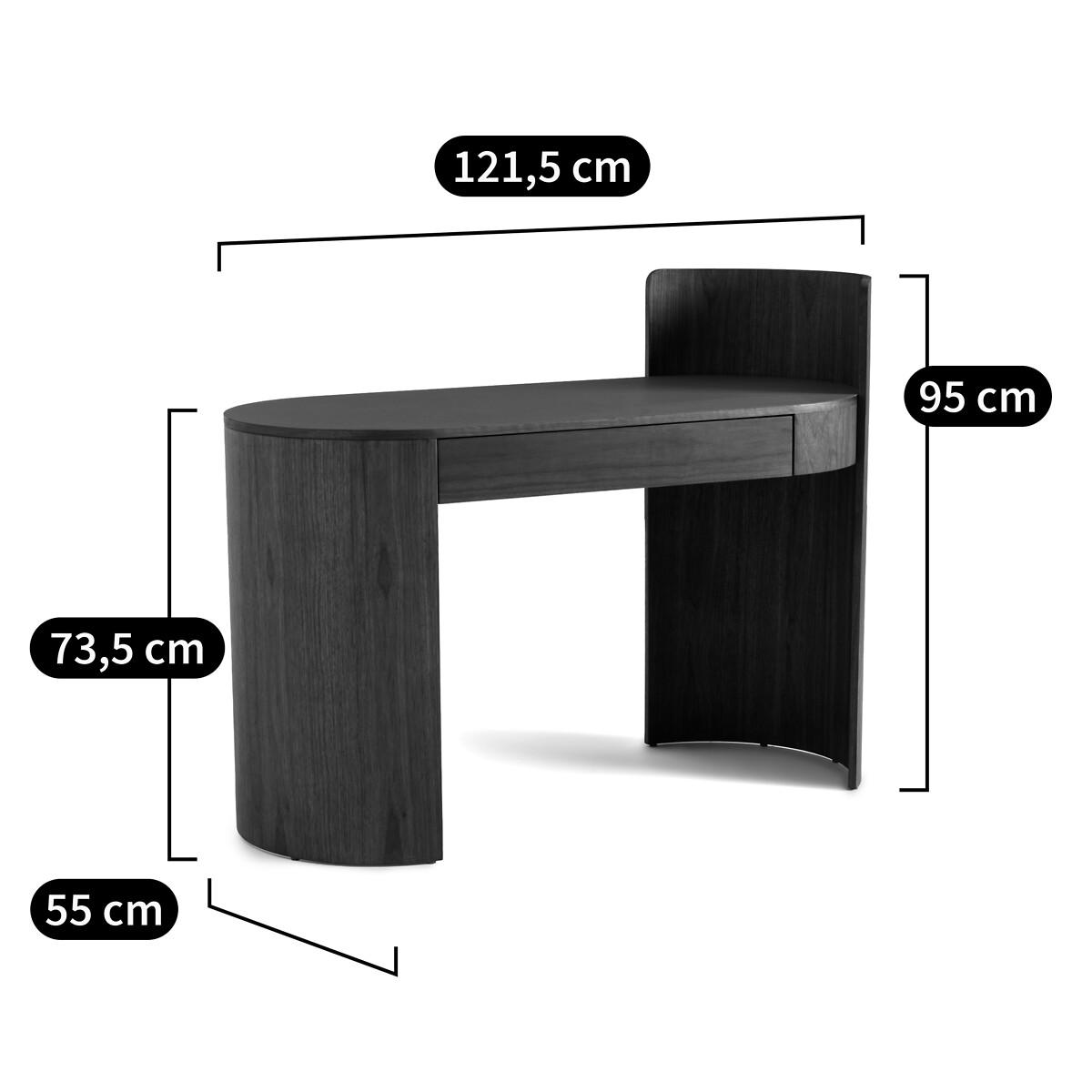 Abbas Walnut Leather Desk – image 16