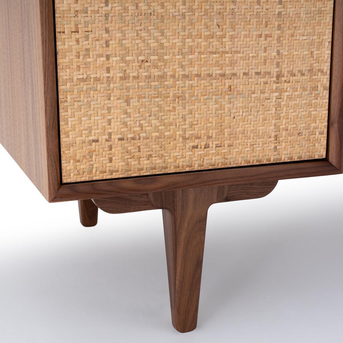 Dalqui Vintage Walnut Desk with Double Cabinets – image 6