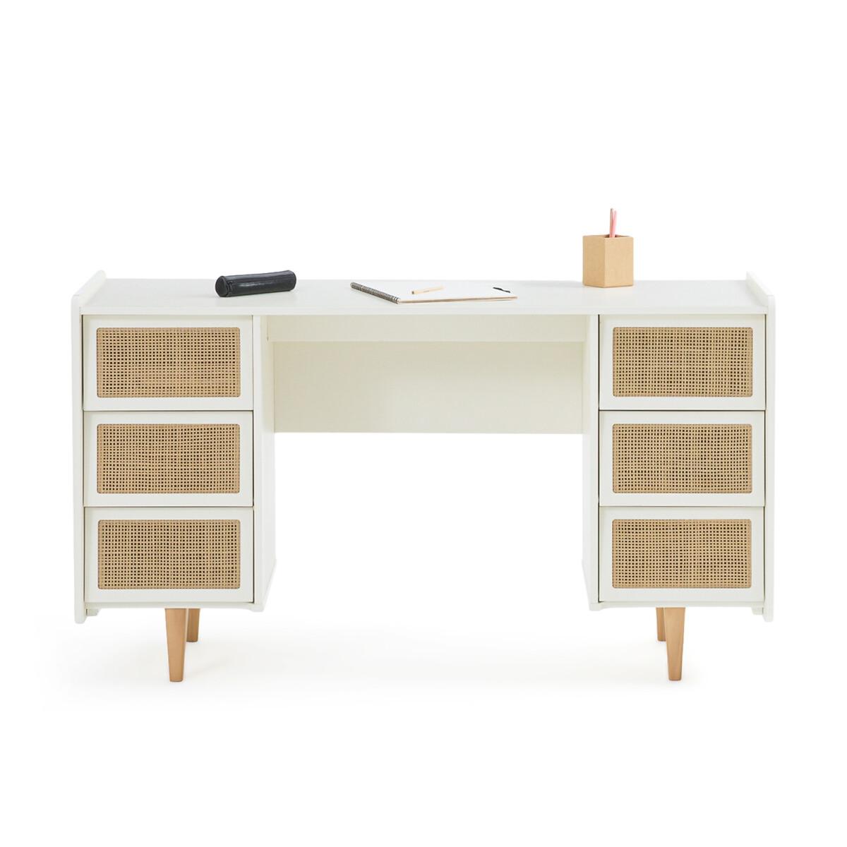 Taga Double Unit 6-Drawer Desk – image 2