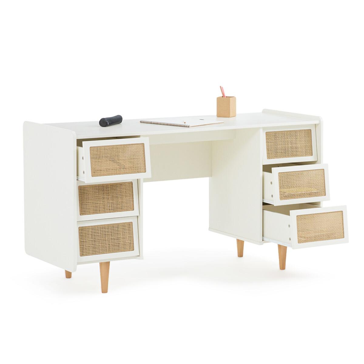 Taga Double Unit 6-Drawer Desk – image 3
