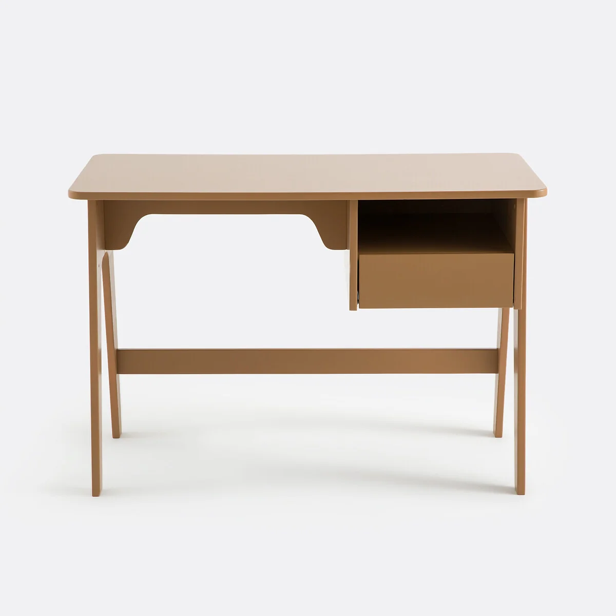 Adil Retro Vintage Style Pine Desk – image 3