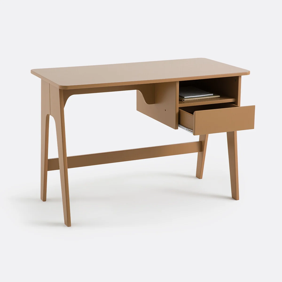 Adil Retro Vintage Style Pine Desk – image 5