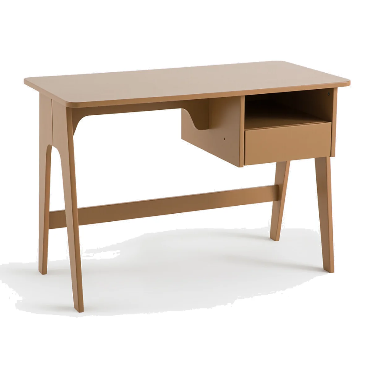 Adil Retro Vintage Style Pine Desk – image 1