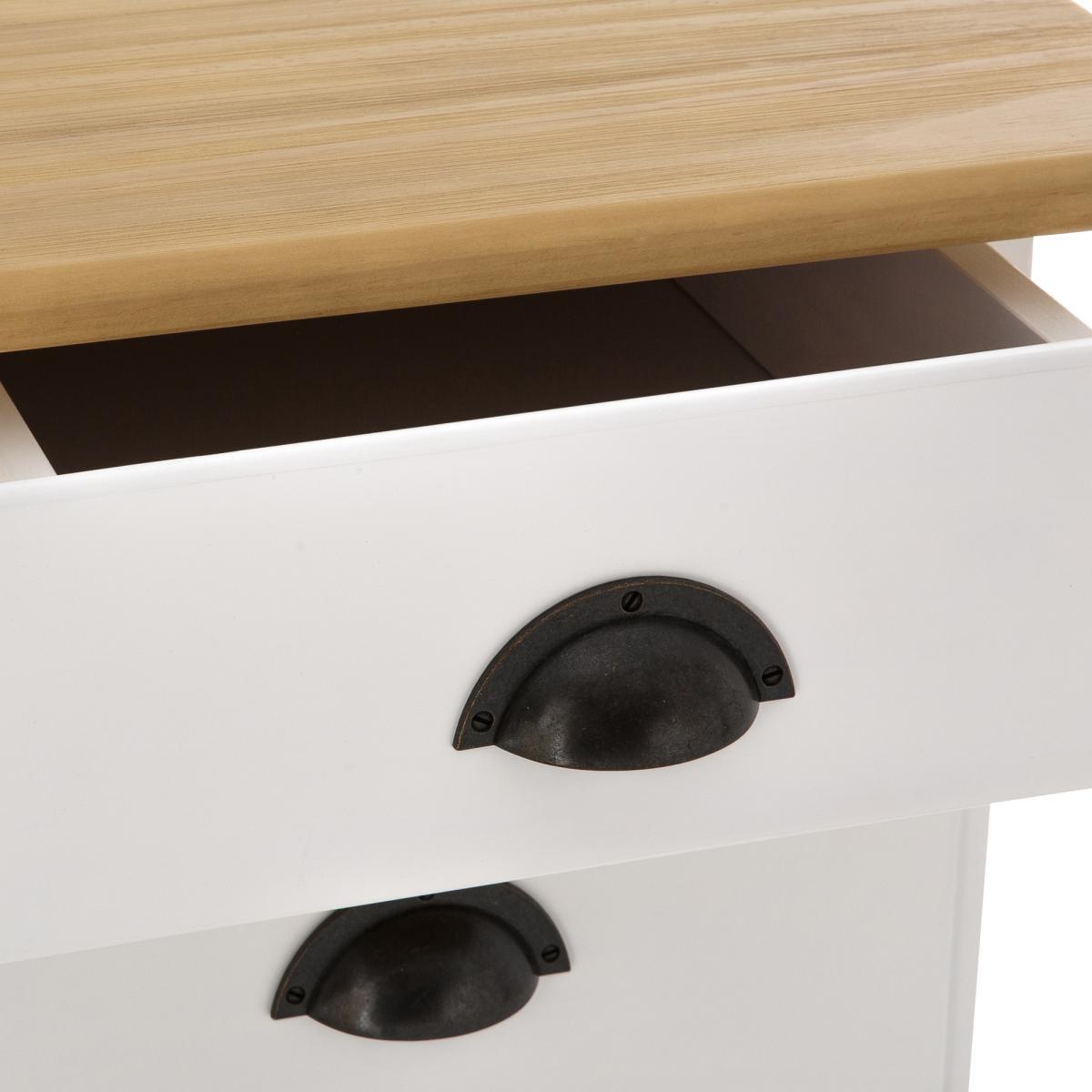 Betta Pine Desk with Double Stack – image 4