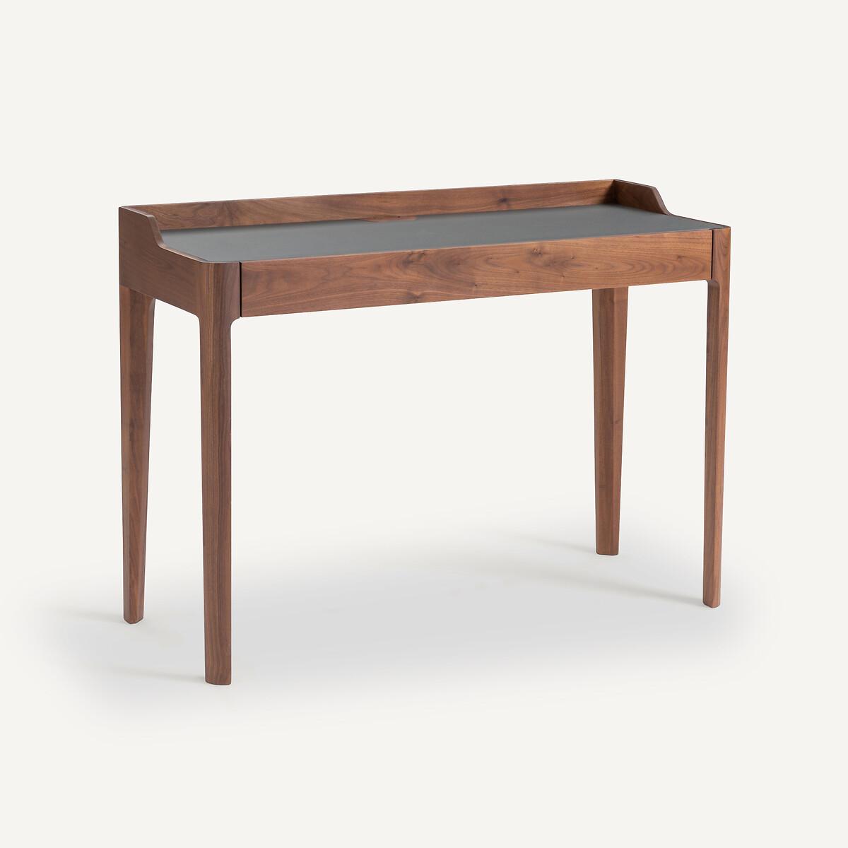 Junius Walnut & Linoleum Desk, designed by E. Gallina – image 2