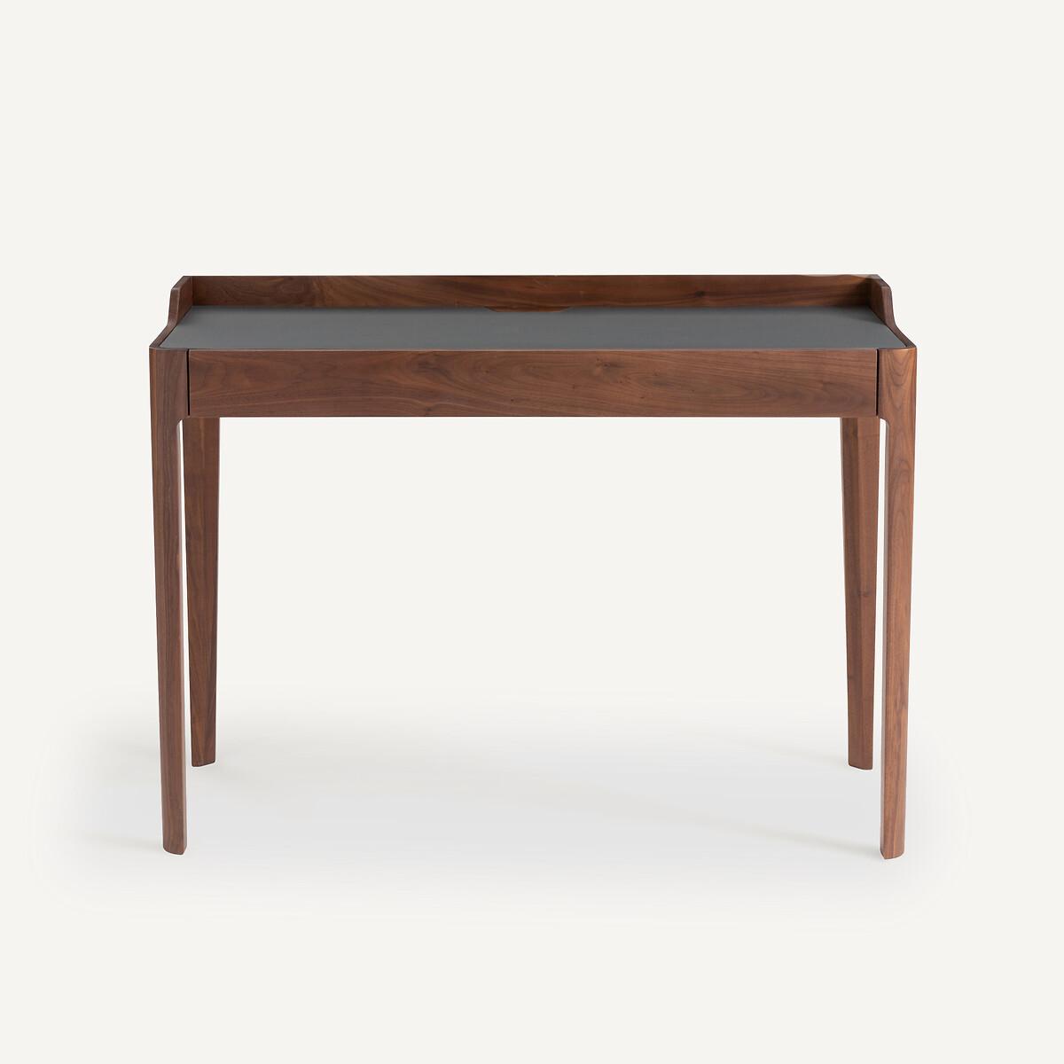 Junius Walnut & Linoleum Desk, designed by E. Gallina – image 3