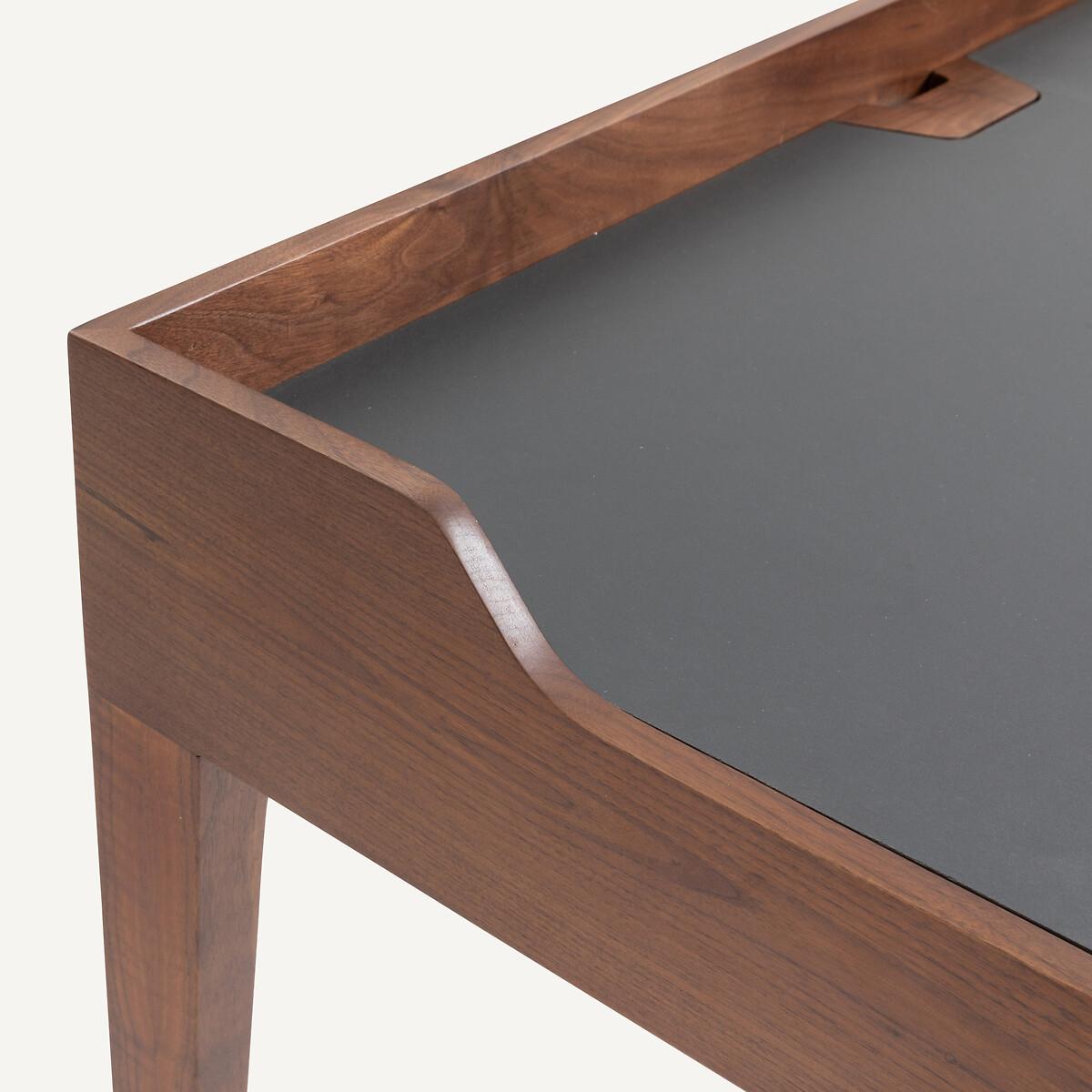 Junius Walnut & Linoleum Desk, designed by E. Gallina – image 5