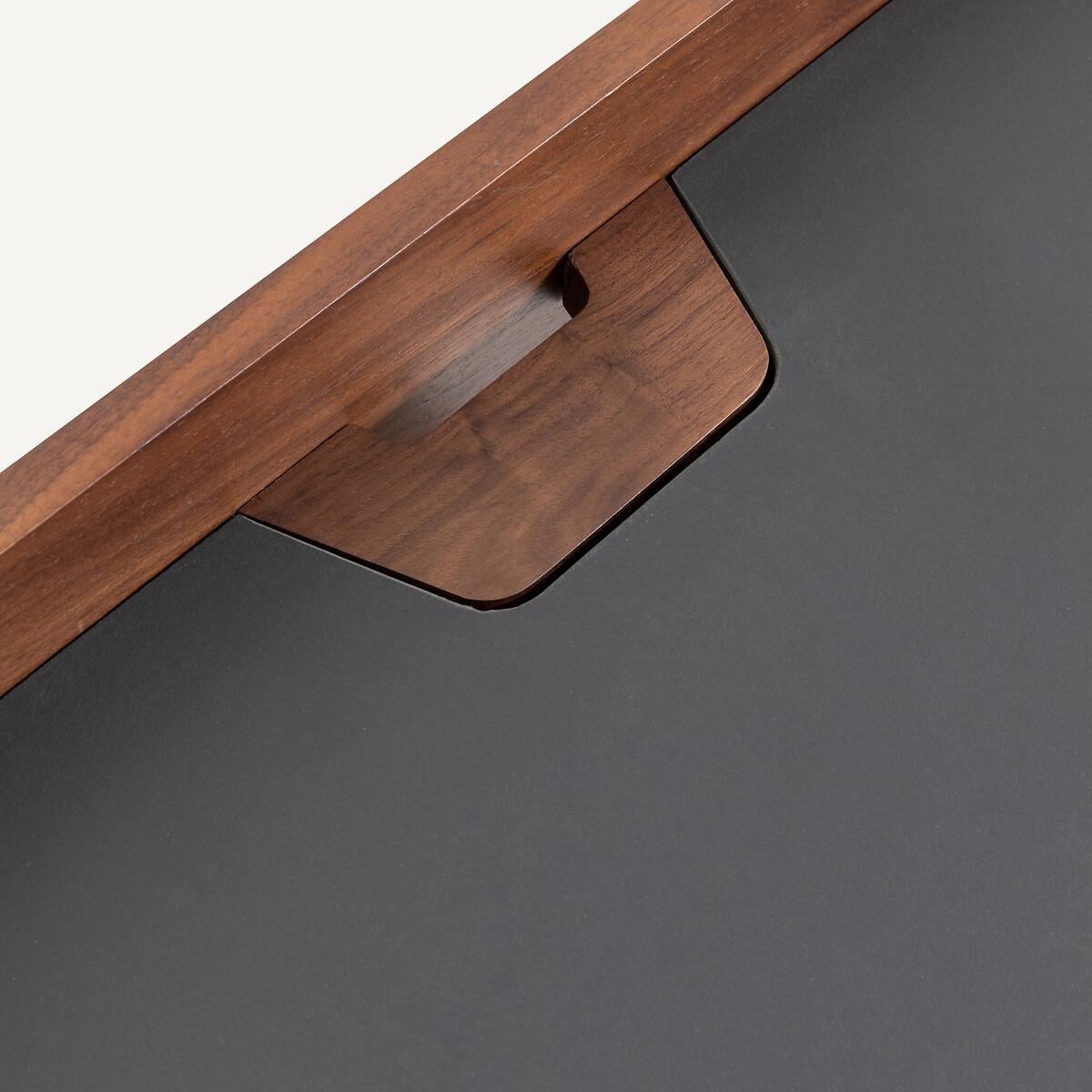 Junius Walnut & Linoleum Desk, designed by E. Gallina – image 6