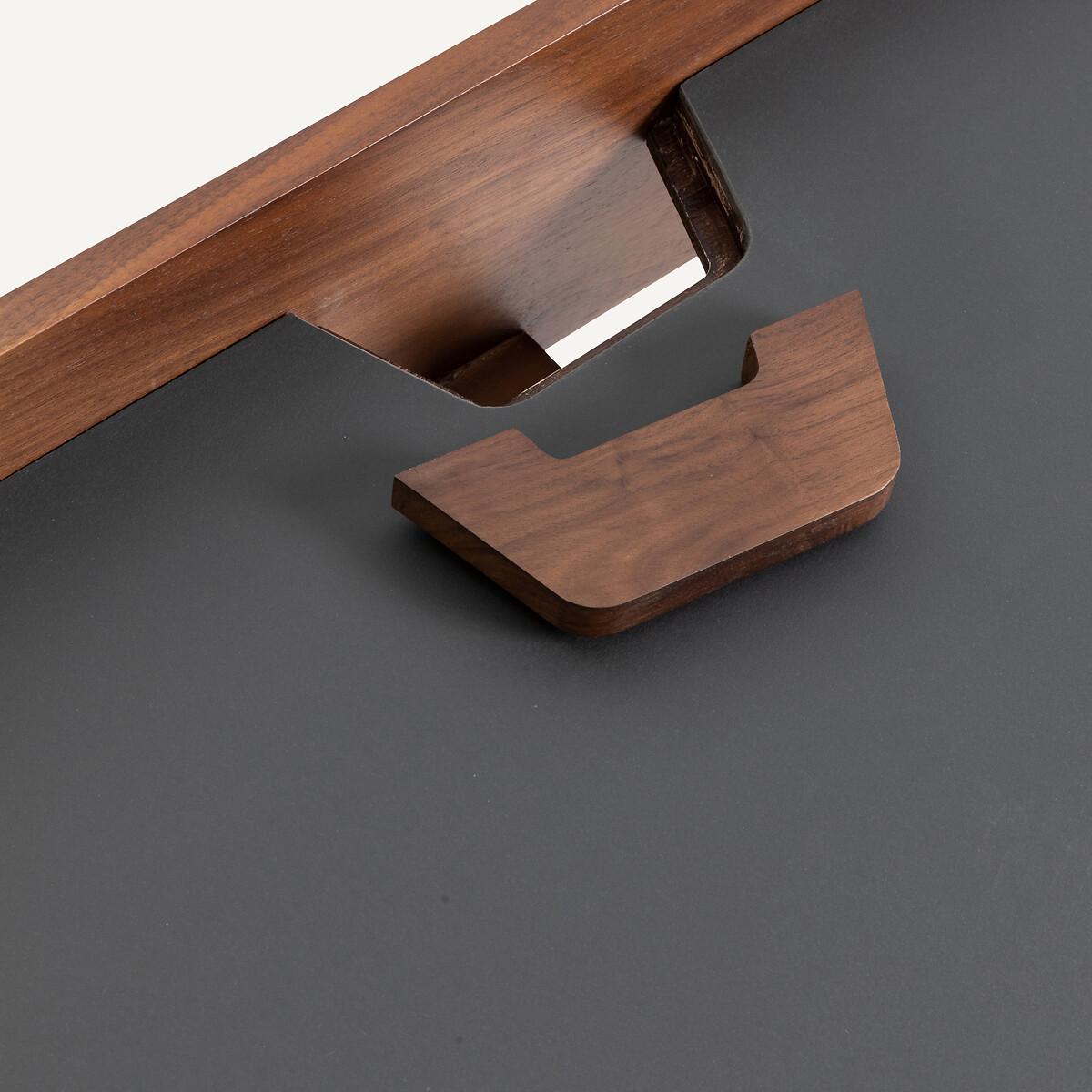 Junius Walnut & Linoleum Desk, designed by E. Gallina – image 7