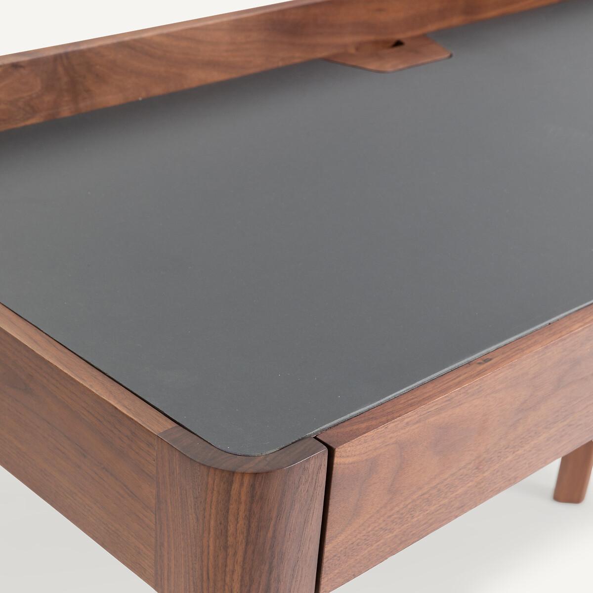 Junius Walnut & Linoleum Desk, designed by E. Gallina – image 8
