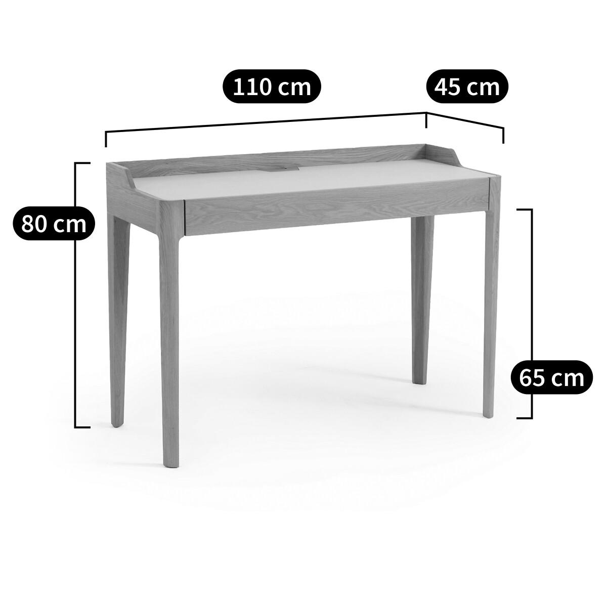 Junius Walnut & Linoleum Desk, designed by E. Gallina – image 9