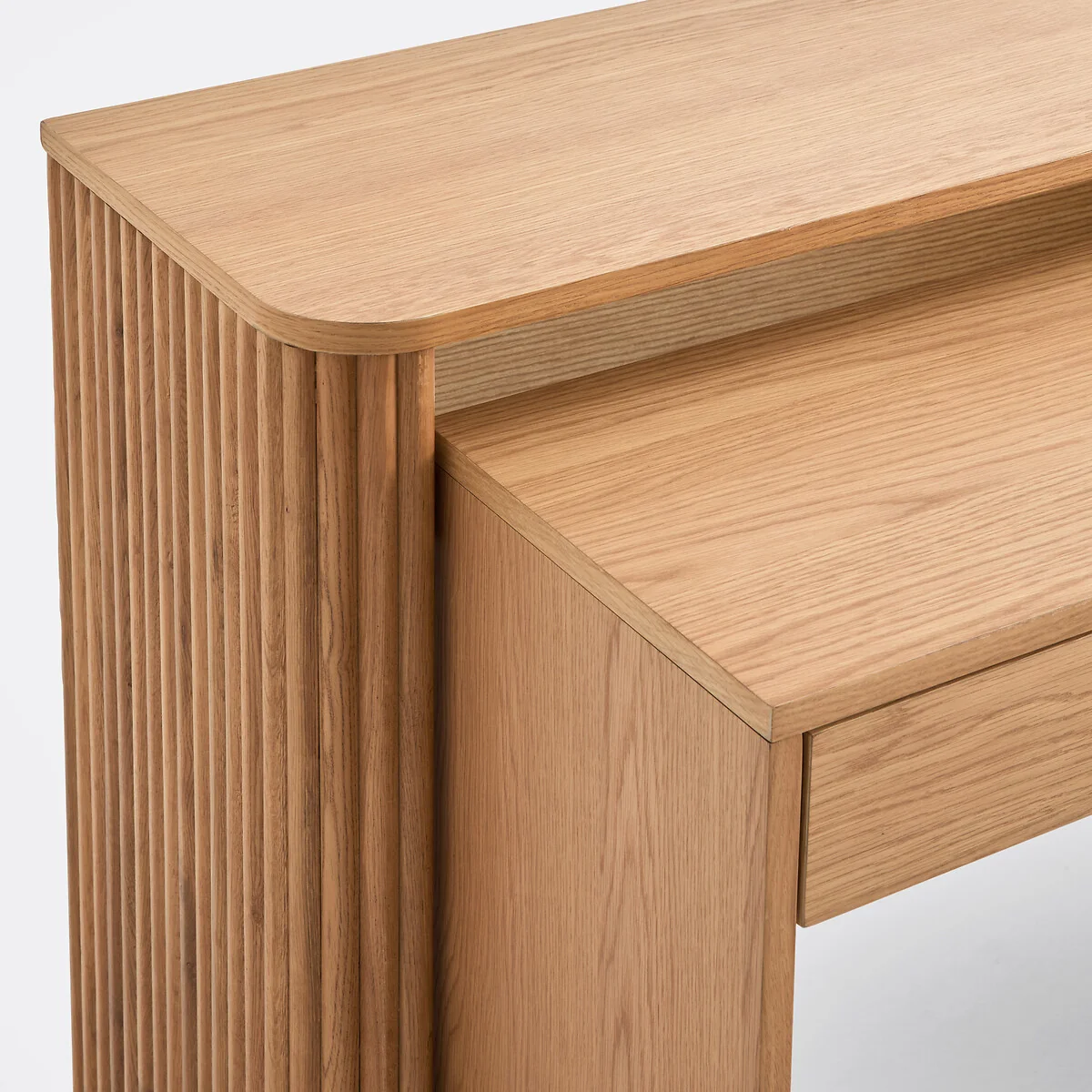 Tindy Nesting Desk in Solid Oak and Oak Veneer – image 6