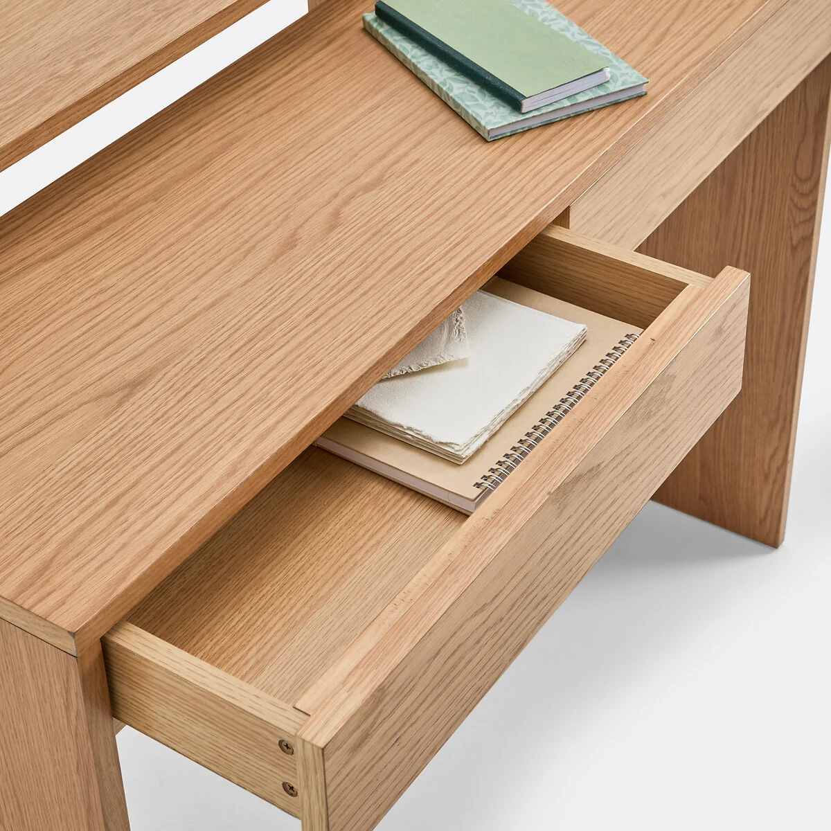 Tindy Nesting Desk in Solid Oak and Oak Veneer – image 8