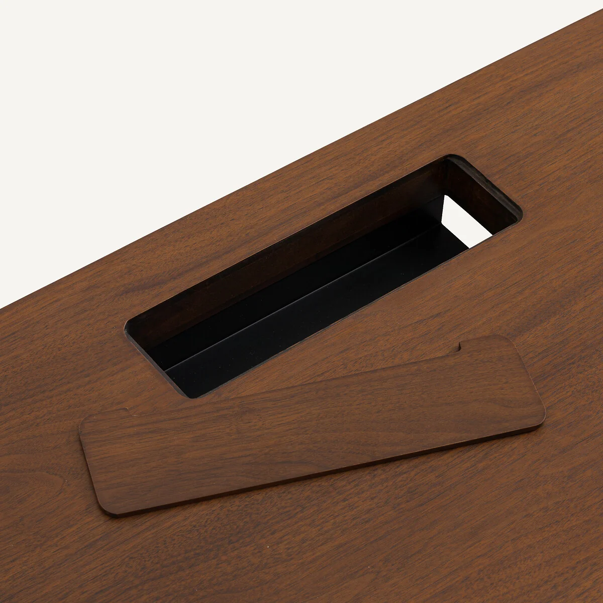 Mikube Walnut Veneer Desk Top, Width 200cm – image 6