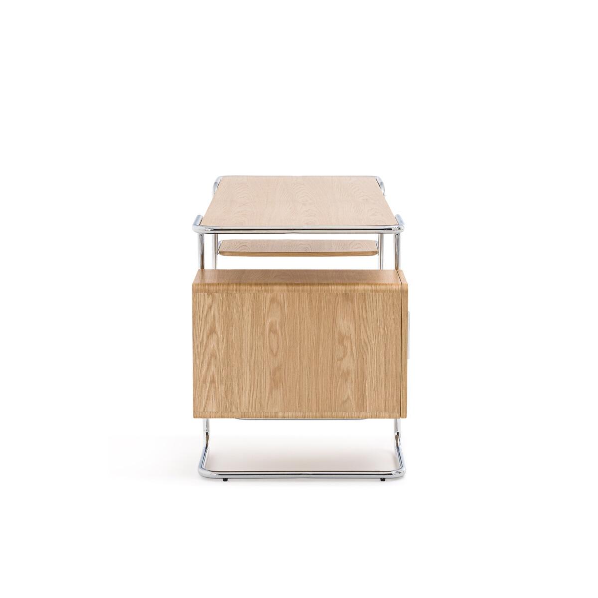 Emlyn Oak & Metal Tube Desk – image 4