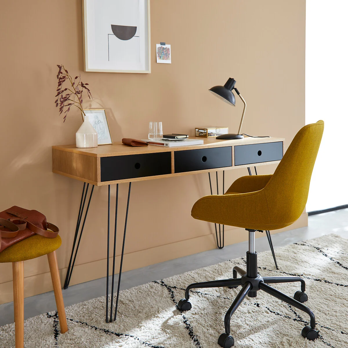 Watford 3-Drawer Desk – image 2