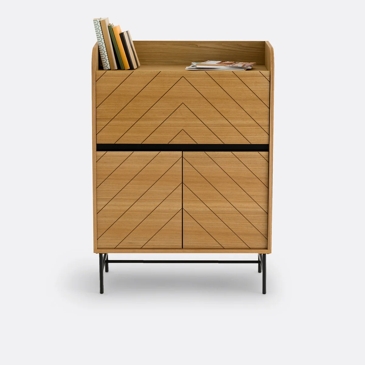 Cameron Ash Veneer Secretary Desk – image 2