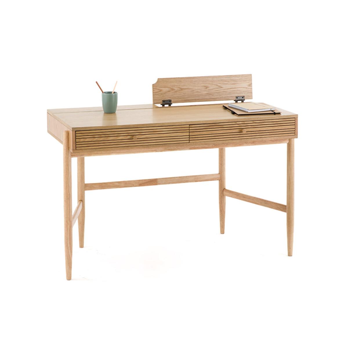 Briniac Oak Veneer Desk – image 3
