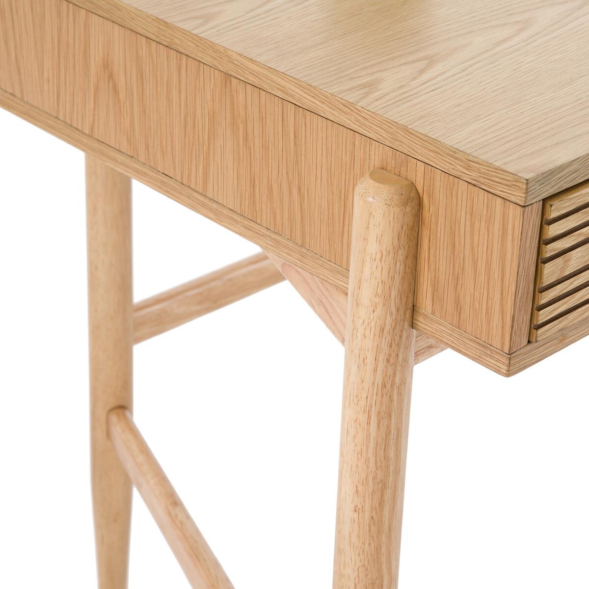 Briniac Oak Veneer Desk – image 6