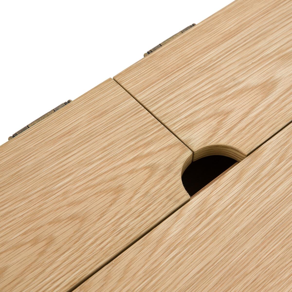 Briniac Oak Veneer Desk – image 8