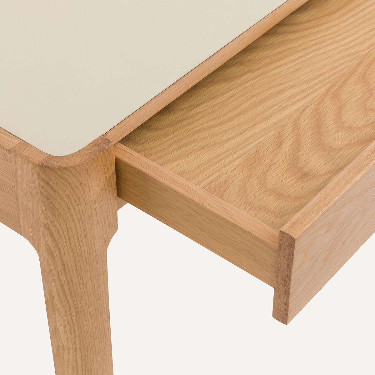 Oak and Linoleum Desk, Junius Design E. Gallina – image 7