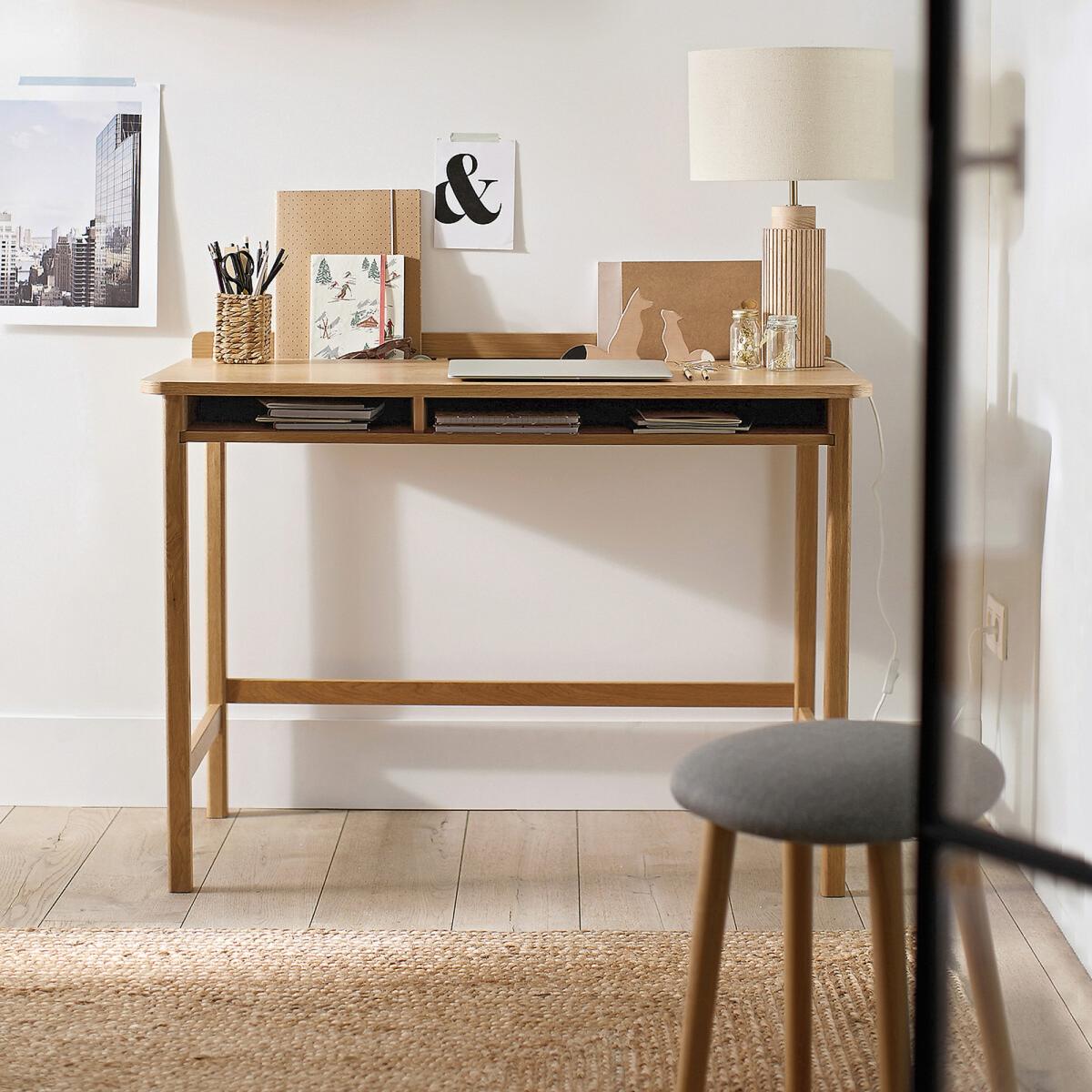 Lina Compact Oak Desk – image 6