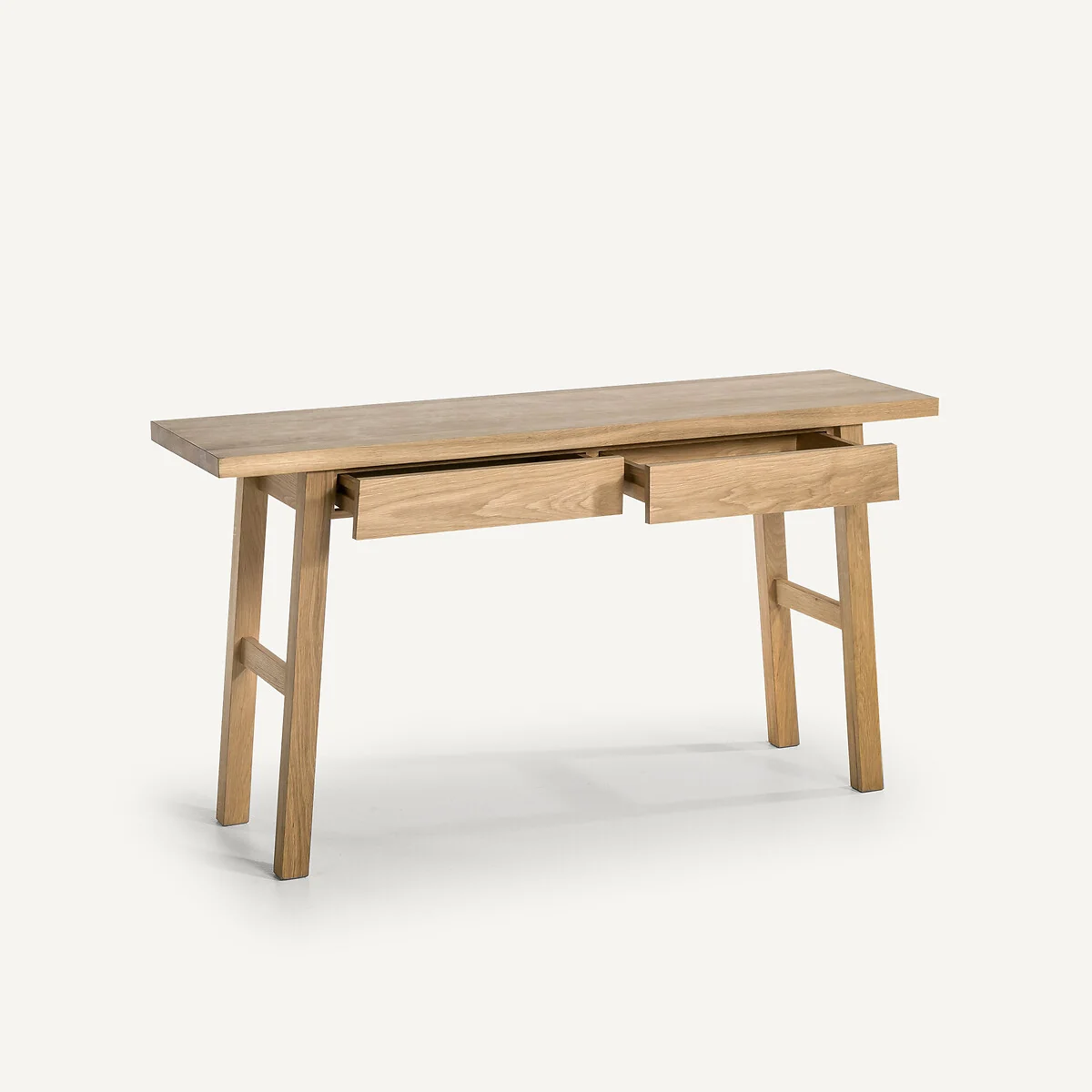 Liu Solid Oak Console Desk – image 3