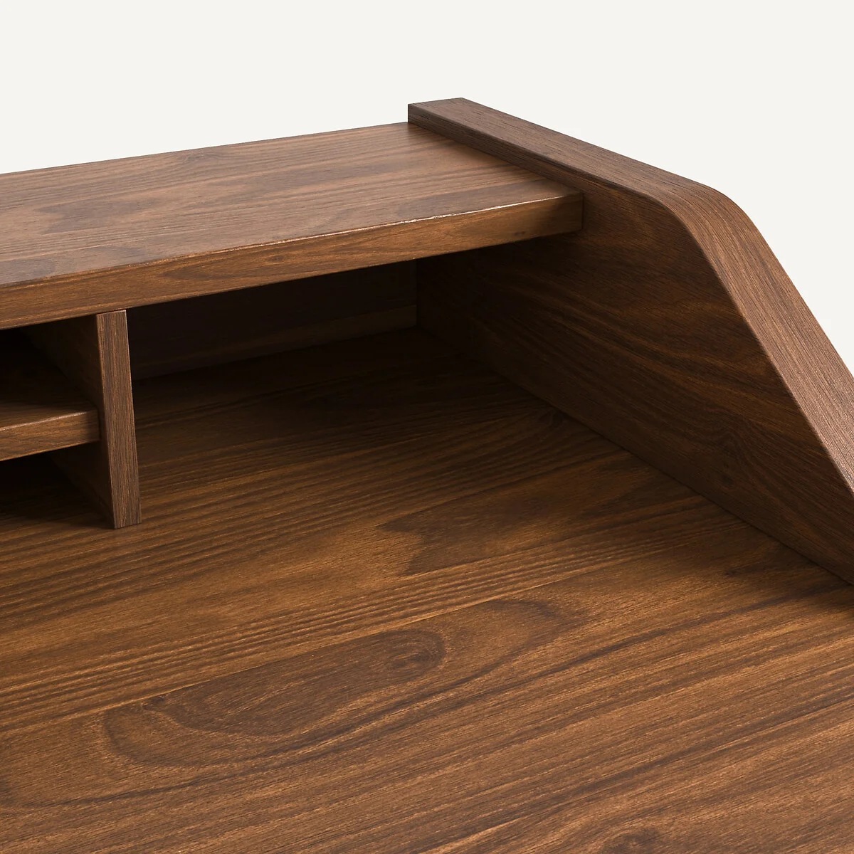 Epitre Walnut & Metal Secretary Desk – image 3