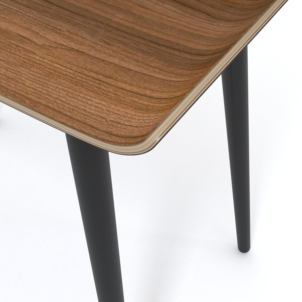 Vernan Walnut Veneered Desk – image 4