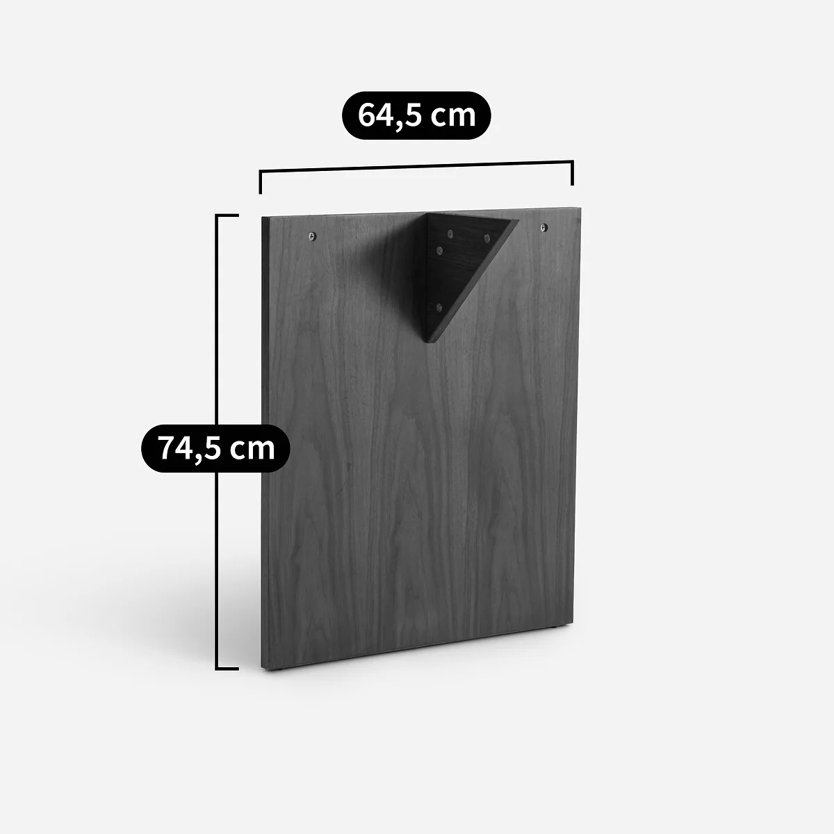 Working Walnut-Veneered Desk Base – image 5