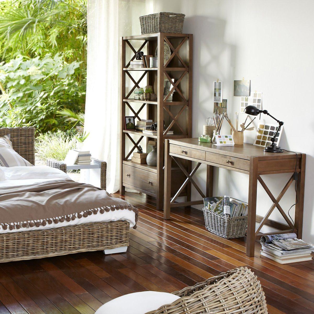 Derry Solid Pine Desk – image 4