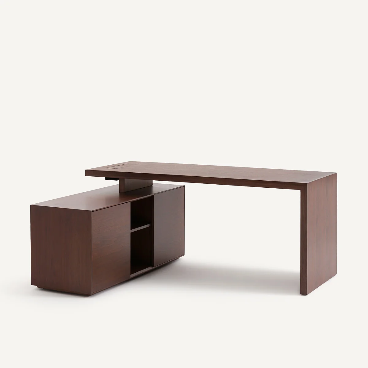 Mikube Walnut Veneered MDF Desk Top, Width 175cm – image 6